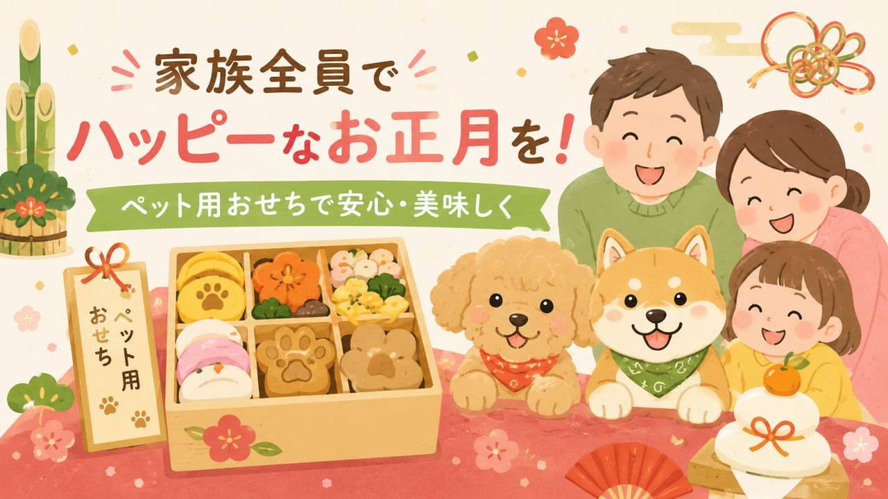 犬用おせちについてのまとめ。