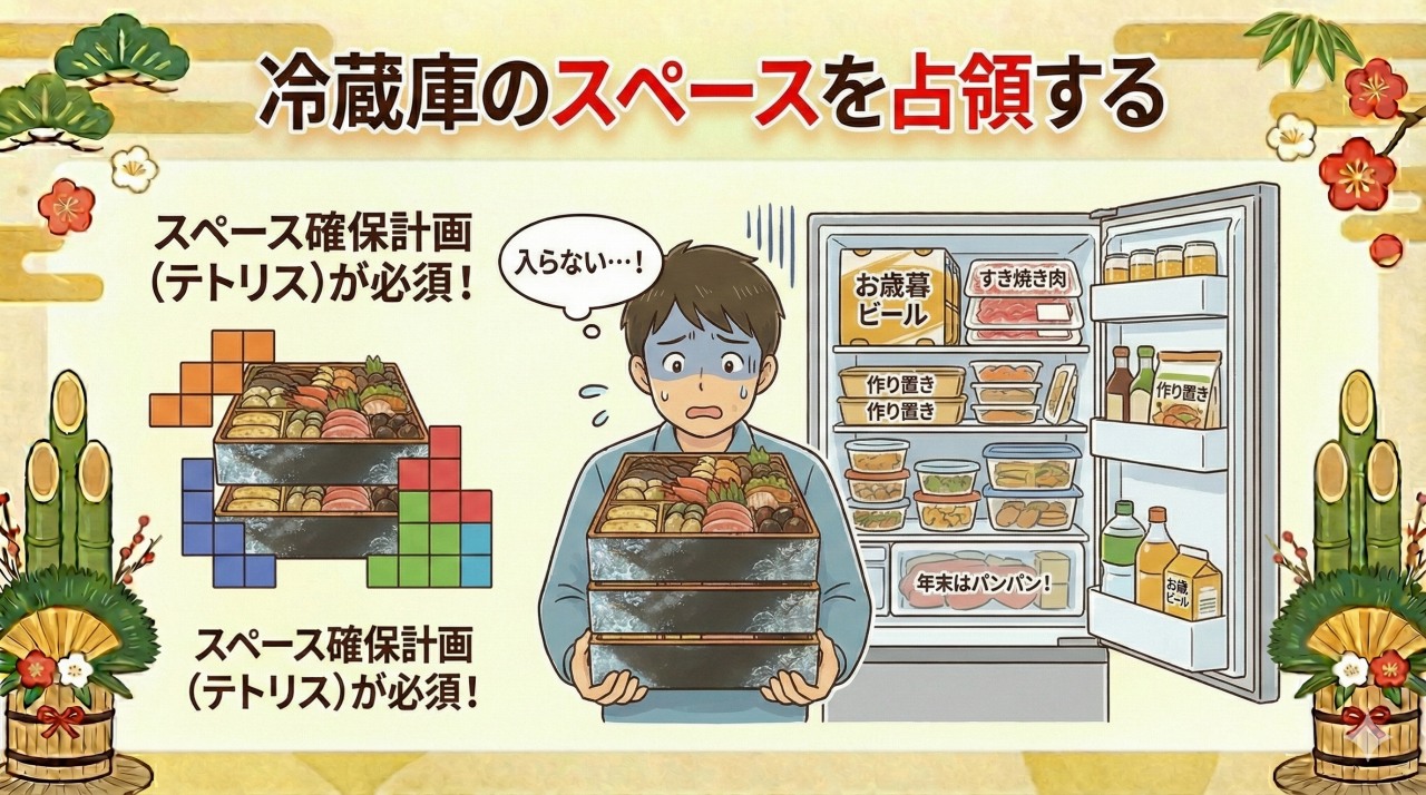 冷凍おせちのデメリット③