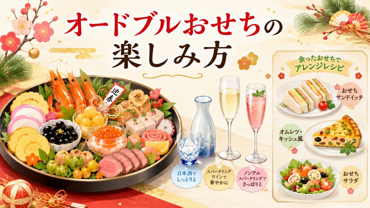 オードブルおせちの楽しみ方。