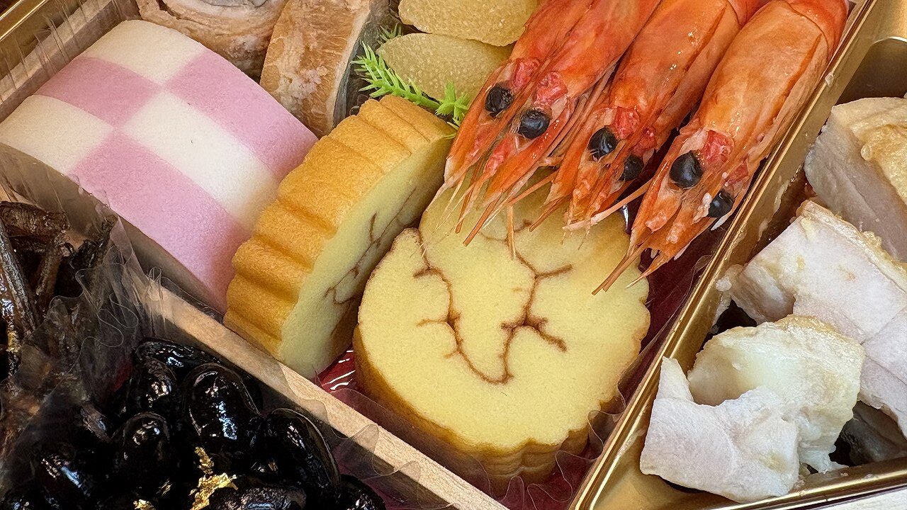 上高砂の伊達巻。