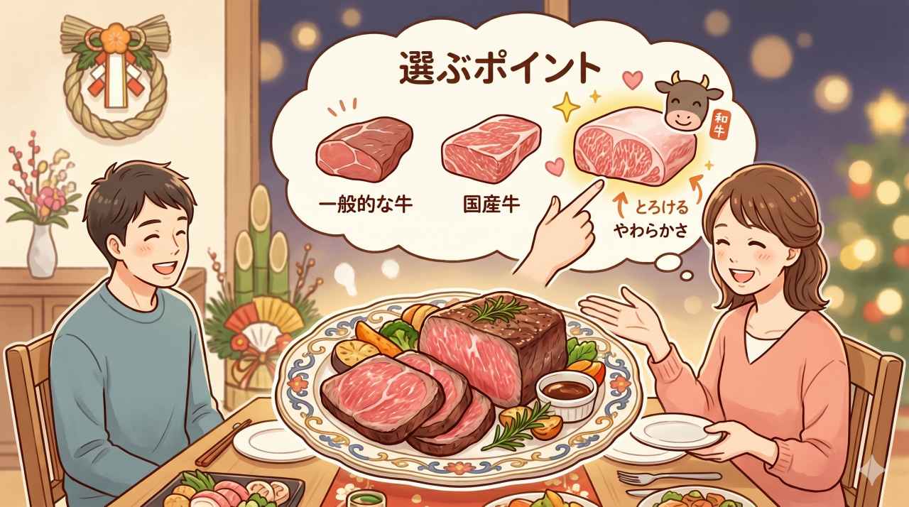ローストビーフを選ぶポイント①肉の品種