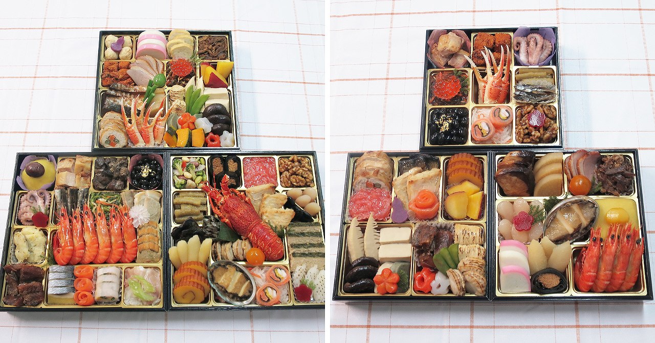 新玉の息吹と清新の比較画像。