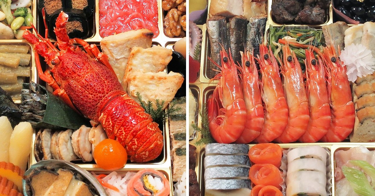 新玉の息吹のロブスターと海老旨煮。