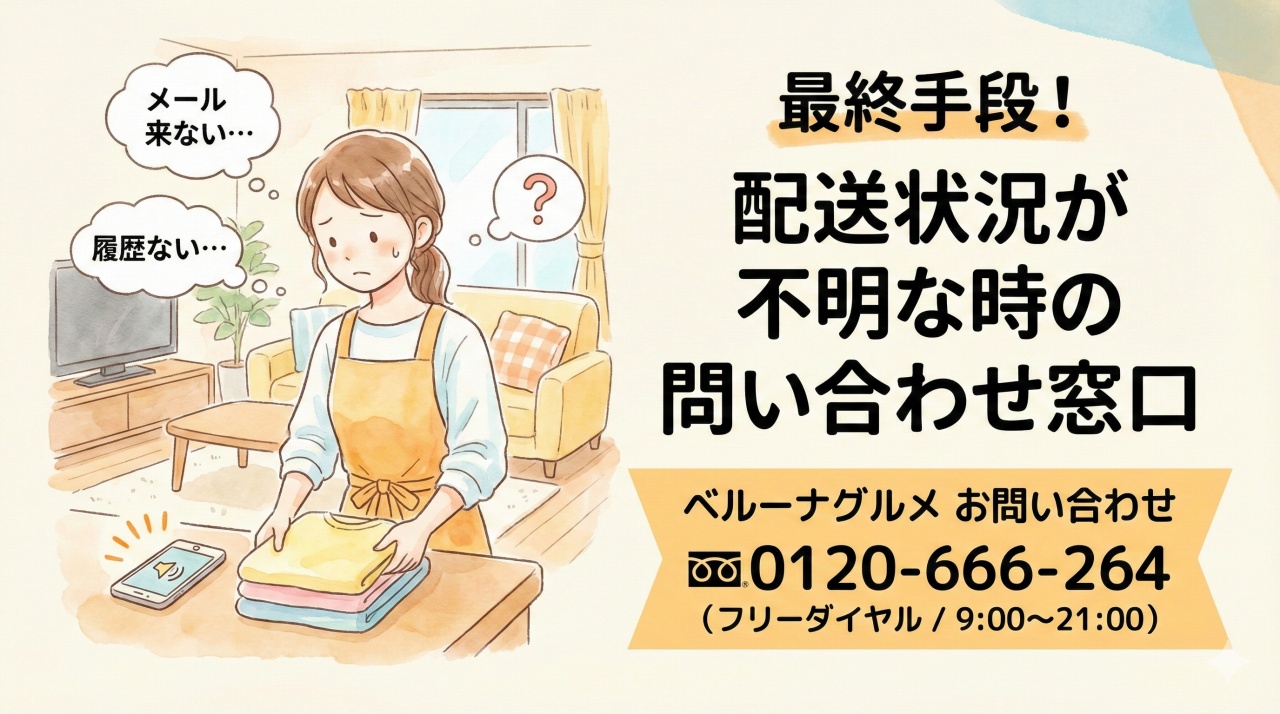 ステップ2、最終手段でベルーナに電話する。