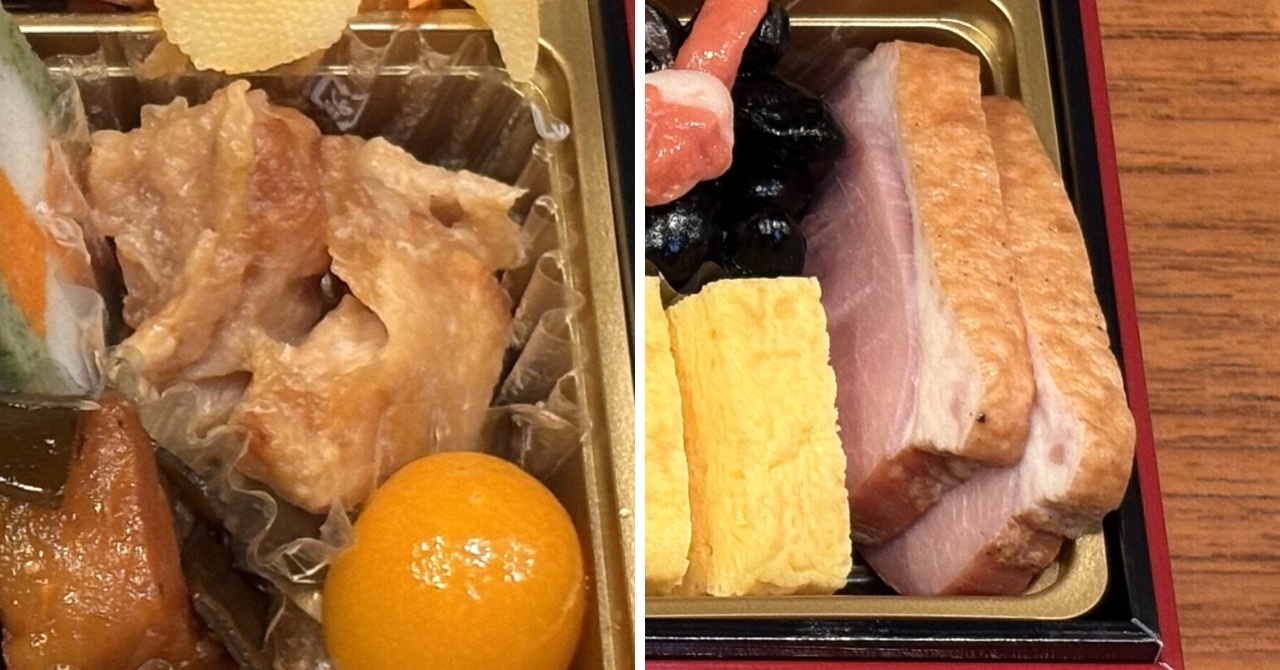 ベルーナおせち「結」二の重のそこそこ美味しかった料理。