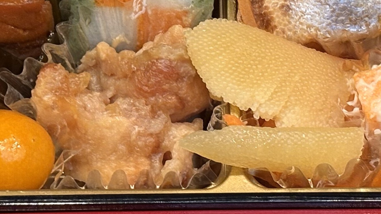 ベルーナおせち結の数の子と阿波すだち鶏照焼