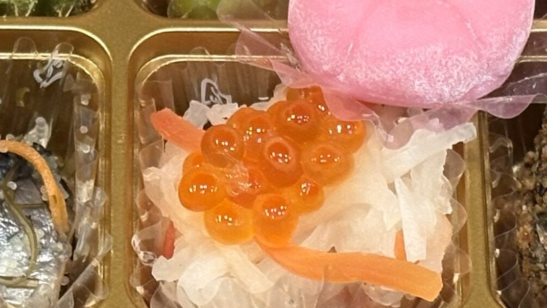 ベルーナおせち結のいくら醤油漬