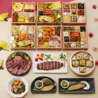 2025年発売の板前魂おせち「飛翔」。