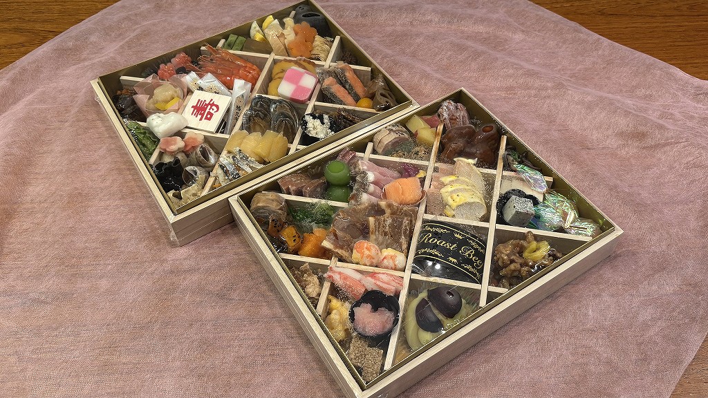 2026年お正月用のジャパネットおせち。