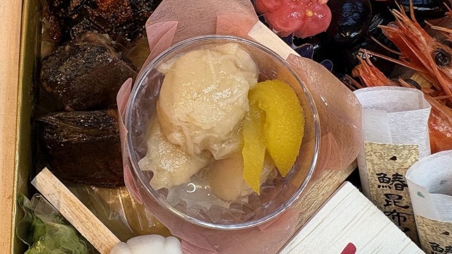 ジャパネットおせちの帆立まったり和え