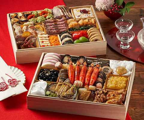 Oisixおせち「上高砂 豊」。