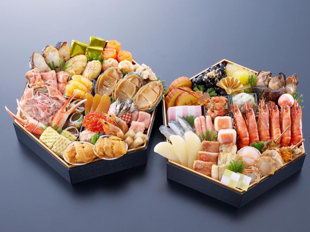 2025年の匠本舗おせちの「海宝箱」。