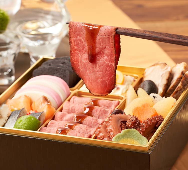 oisixおせち「慶梅」。