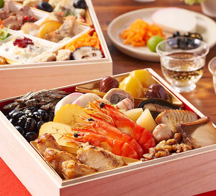 2025年発売のOisixおせち「高砂」。