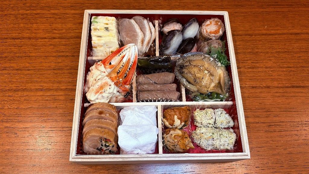 オイシックス上高砂の三の重。